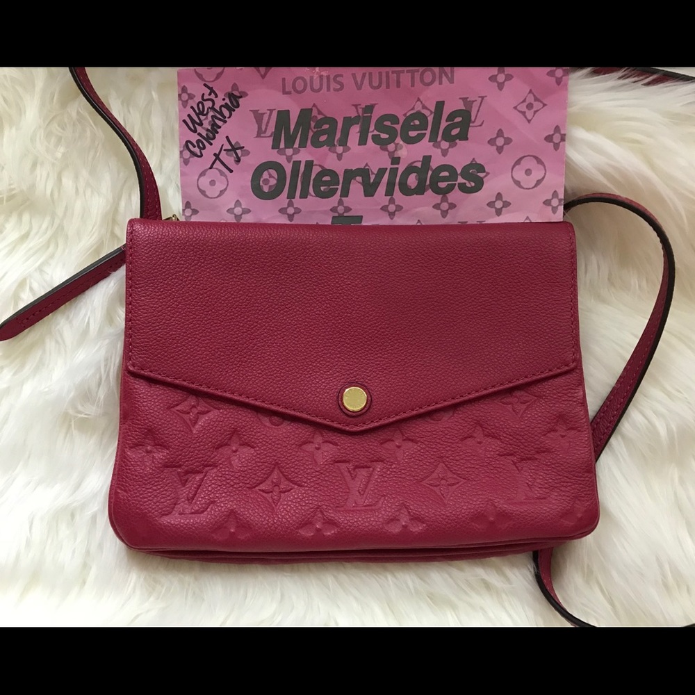 Louis Vuitton twice